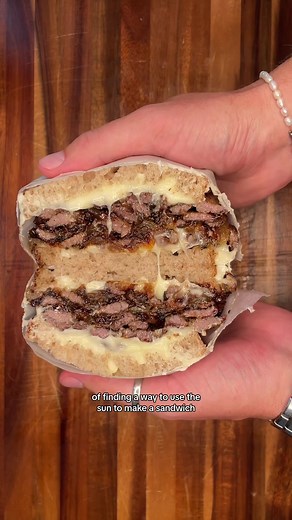 Toasted Cheese Steak Sandwich Using Sun | Bertinet Bakery