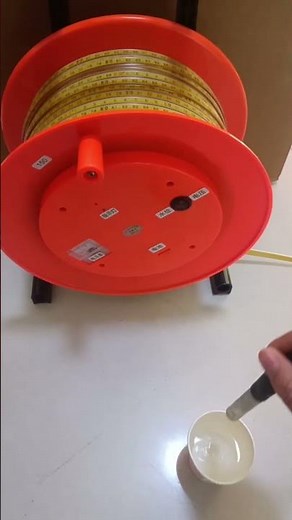 High-Precision Steel Tape Water Level Meter | Reliable Groundwater Monitoring #waterwell