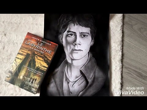 Speed drawing Thomas - The maze runner ( Dylan O’Brien )