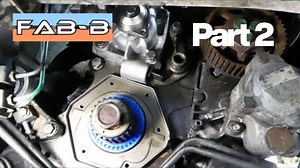 Remontage de la distribution + pompe à eau sur Renault Master II 2.5D part 2