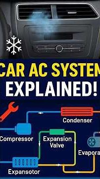 how to work car AC system ( part :-2 ) #explanation