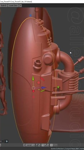 "SDF Modeling Promo" for the Wild Walker production... #sdf #conjuresdf #blender3d #3danimation