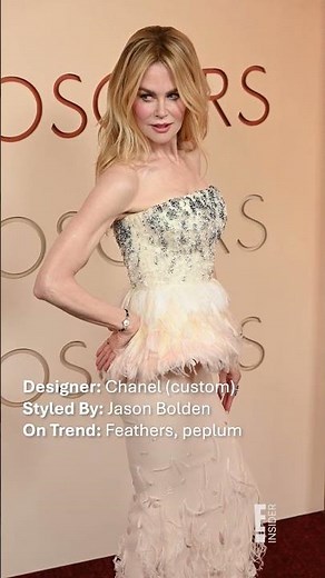 Nicole Kidman embodied Chanel's sophisticated POV on women's fashion at the 2026 #Oscars.