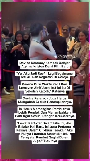 Davina Karamoy Rela Ubah Penampilan Demi Film Baru, Pengakuannya Langsung Jadi Sorotan Netizen!