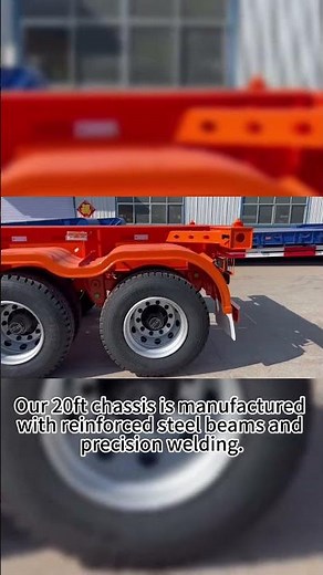 20 ft Shipping Container Trailer for Sale