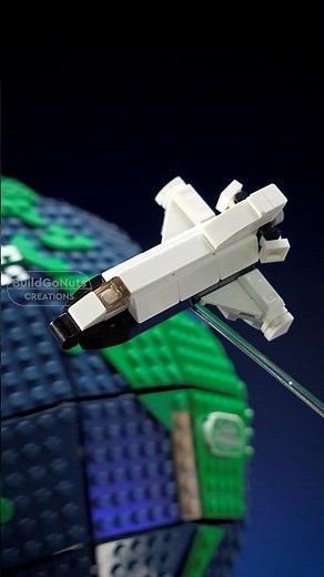 How to build a microscale #lego space shuttle and tutorial on my channel #legomoc #legotutorials