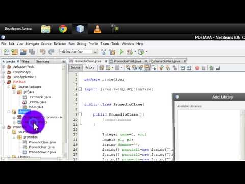 Tutorial: How to add a library in NetBeans 7.3 2013 [Java]