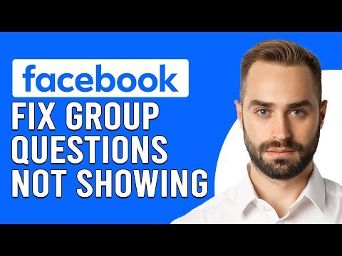 How To Fix Facebook Group Questions Not Showing (Simple Guide To Fix The Issue In Minutes)
