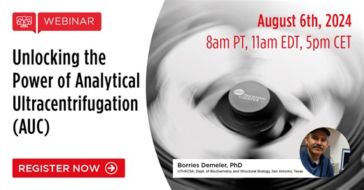 Unlocking the Power of Analytical Ultracentrifugation (AUC)