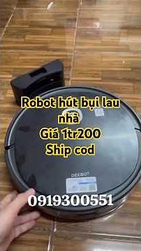 Robot Deebot U2 Pro hàng qua sử dụng 0919300551 Ship Cod toàn quốc #robothutbuilaunha #review