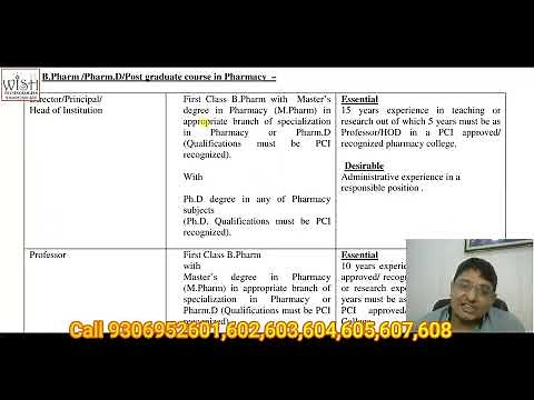 2025 Open New Pharmacy College PCI Application and Norms Rules