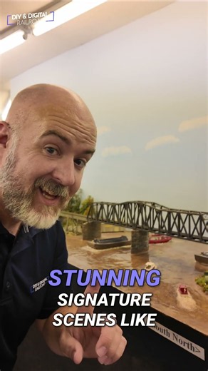 Bluff City Southern Railroad: A Model Railroading Masterpiece! #shorts