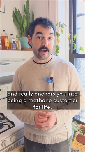 Climate Town on Instagram: " THERE’S GOT TO BE A BETTER WAY! A lot of internet culture warring focuses on gas stoves, but the real gas user is heating your house. Lucky for us, instead of lighting a fire in our basements, electric heat pump technology can now do the job way more efficiently. Check out a quick run down on heat pumps vs gas, and check out @conservationlawfoundation for a more indepth look at a superior technology. https://www.clf.org/blog/do-heat-pumps-work-year-round/"