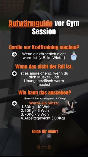 Stundenlang auf dem Laufband? So wärmst du dich wirklich richtig auf! 🔥🏋️‍♂️