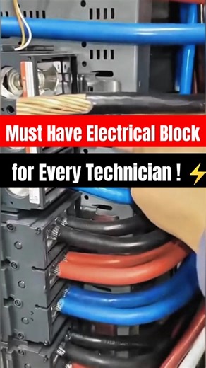 Industrial Power Wiring EXPOSED! How This Block Handles Massive Current