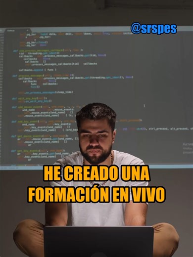 He creado una formación en vivo para aprender desarrollo web . . #srspes #html #javascript #desarrolloweb