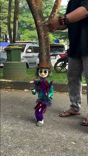 Amazing Hand-Controlled Puppet Dance Show in the Park!