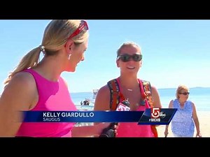 International sand castle contest gets underway at Revere Beach