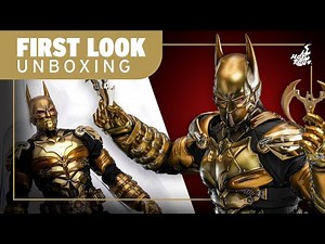 Hot Toys Batman Beyond Black & Gold Figure Unboxing | First Look