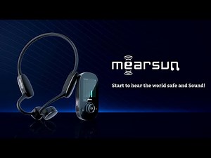 Experience Clearer Hearing with Mearsun Bone Conduction Hearing Aids🎧
