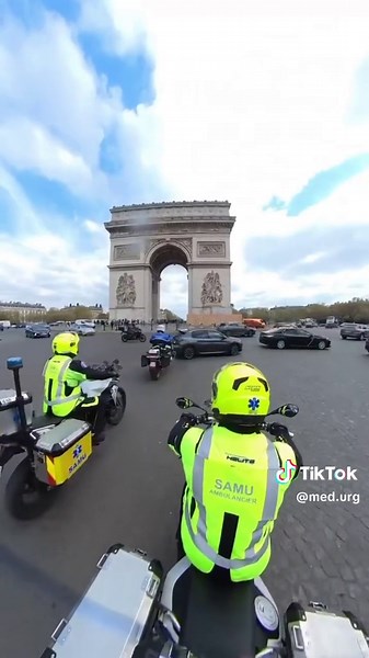 L'unité Moto Samu - Intervention Rapide à Paris