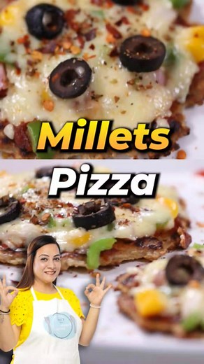 6.1K views · 42 reactions | Deliciously Gluten-Free Millet Pizza...