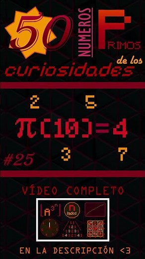 ⚡PRIMUM COUNTING FUNCTION - Prime Numbers || #mathematics #prime #math #number