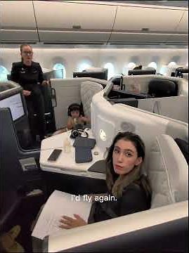 Air France A350 Business Class 🇫🇷✈️🇺🇸 Paris to NYC with 2 kids! #AirFrance #BusinessClass