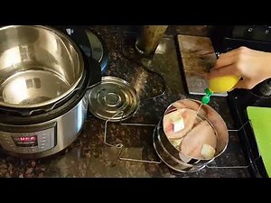 EasyShopForEveryone Instant Pot Accessories 2-tier Stackable Steamer Insert Pans