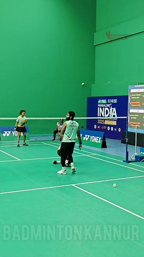 Block🤯 Smash denied #badminton | Badminton Kannur