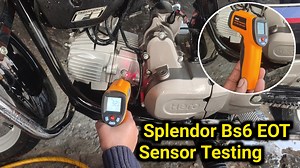 Splendor Bs6 EOT Sensor Testing // Splendor Bs6 EOT Sensor working // eot sensor की जानकारी | Your Bike Mechanic