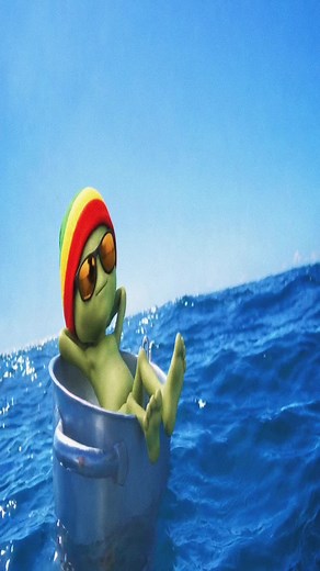 Aloha #eeffoc | green alien dance