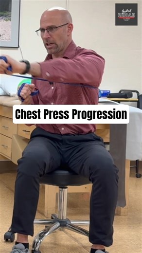 Take Your Chest Press to the Next Level! 🔥 Resistance Band Progressions #shorts #fyp #chestworkout