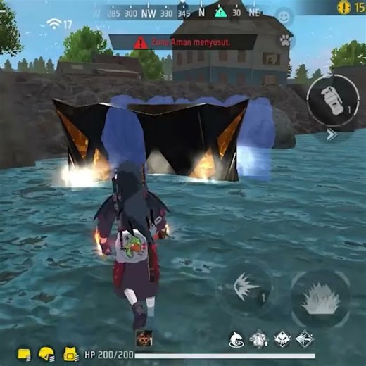 MADARA JADI BURONAN DI BERMUDA #freefire #shorts