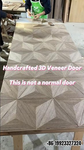 3D Wood Veneer Door Manufacturing Process | Custom Interior Doors
