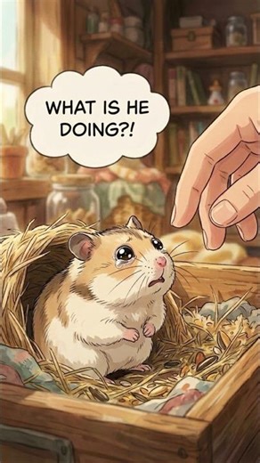 Don’t Move… Your Hamster Is Doing THIS 😳 (Scary Truth) #hamsterbehavior