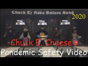 Chuck E Cheese COVID Pandemic Safety Video with Animatronics Whitehall PA 2020