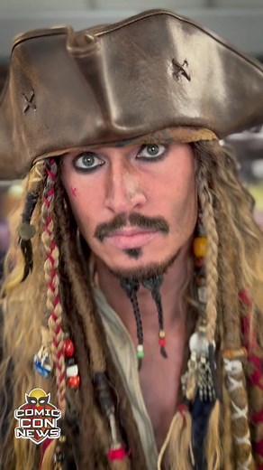 Captain Jack Sparrow Cosplay at MCM Comic Con Birmingham 2022
