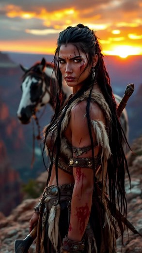 Native American Warrior Woman: A Legacy of Strength