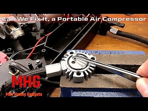 Can We Fix It, a Portable Air Compressor for Car Tires