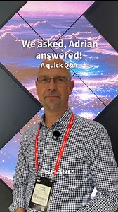 📺 Fast Answers. Big Screens. Bigger Insights. We spoke with Sharp’s TV Product Planning & Development lead for a rapid Q&A – and got straight to the point. 🎯 #SharpTV #IFA2025 #Q&A #SharpConsumer | Sharp Europe