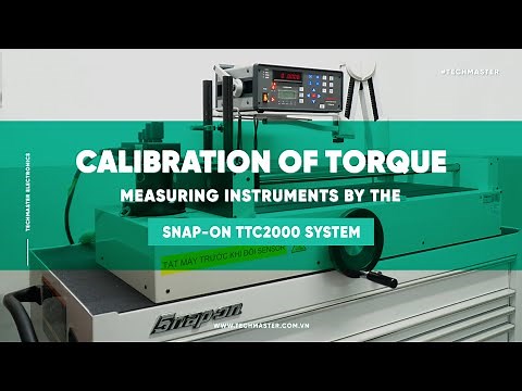 Calibration of torque measuring Instruments by the Snap-on TTC2000 system