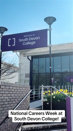Celebrating National Careers Week at South Devon College! #fyp #career #foryoupage #viralvideos #viral