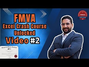 2- (Prep-1.1) FMVA - Excel Fundamentals - Part 1 | أساسيات الإكسيل - Arabic