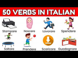 Verbi Italiano | Learn the Most Important Italian Verbs for Beginners