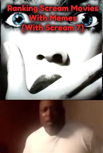 Scream Ranked by Memes #horrorfilm #horror #horrorgenre #scream #scream7