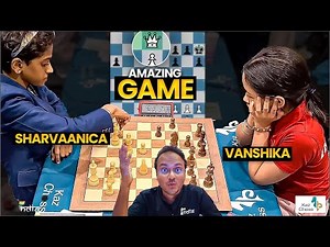Two Indian girls play an absolutely amazing game | Sharvaanica vs Vanshika | World Cadets 2025
