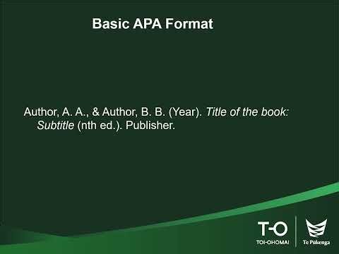 How To Reference Books, Ebooks And Book Chapters Using APA 7th Edition