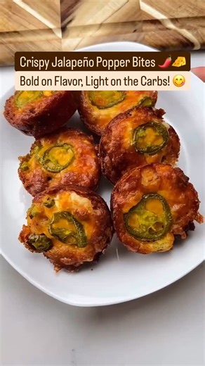 8.6K views · 498 reactions | Crispy Jalapeño Popper Bites ️燎 These...