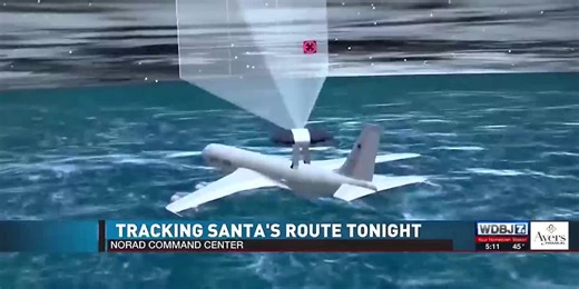 Norad Command Center Tracking Santa's Route